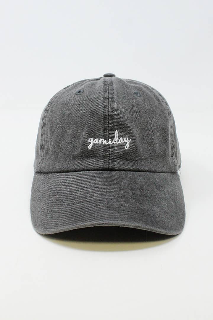 Game Day Embroidered Baseball Hat