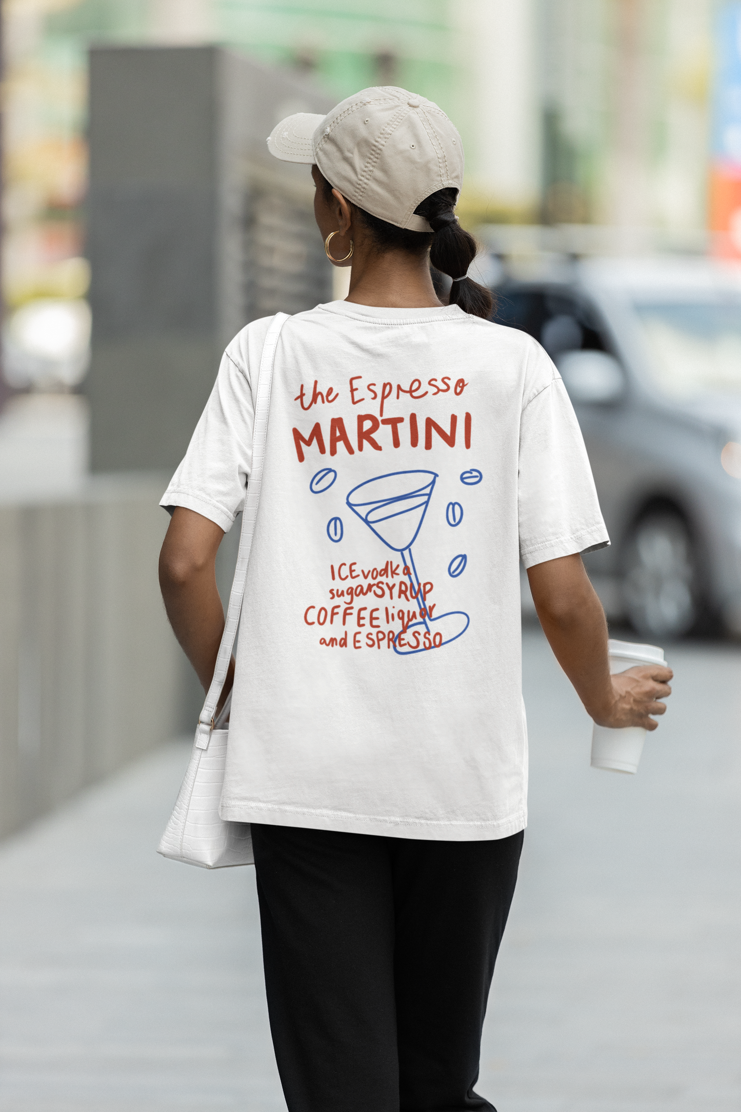 Espresso Martini Oversized Graphic Tee