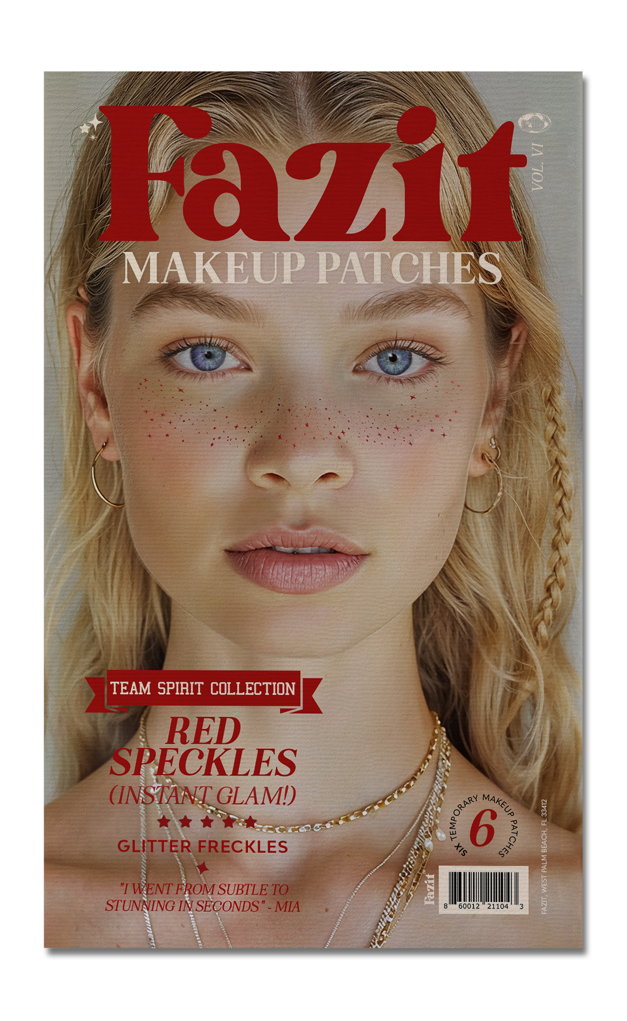 Red Spirit Speckles