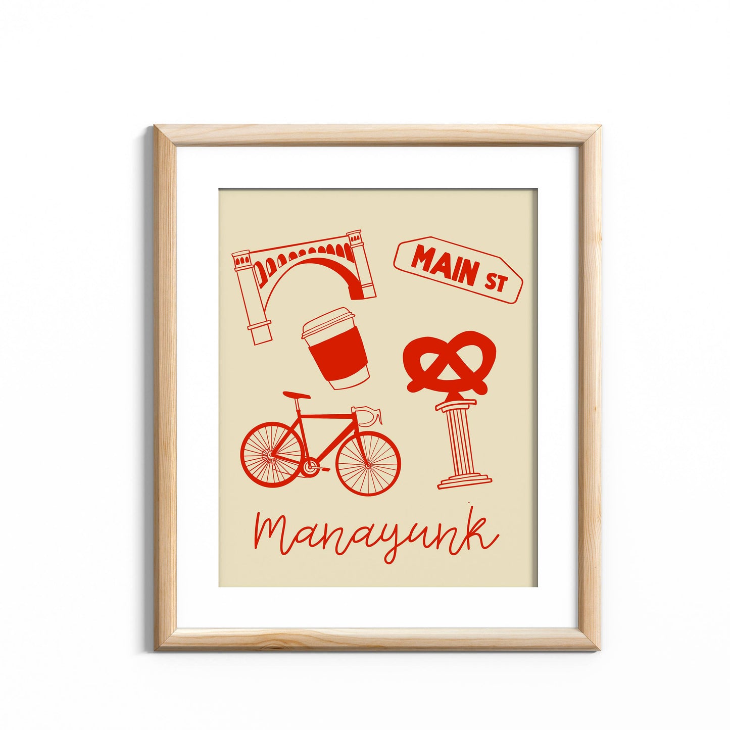 Manayunk, Philly Art Print