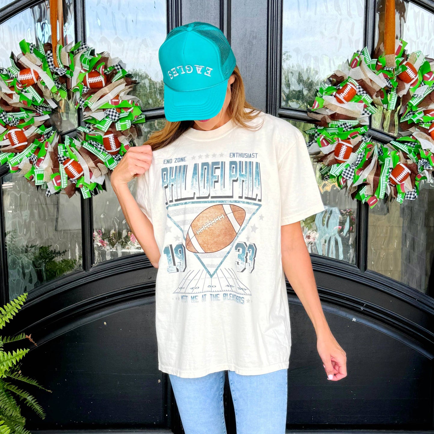Philadelphia Endzone Comfort Colors Tee