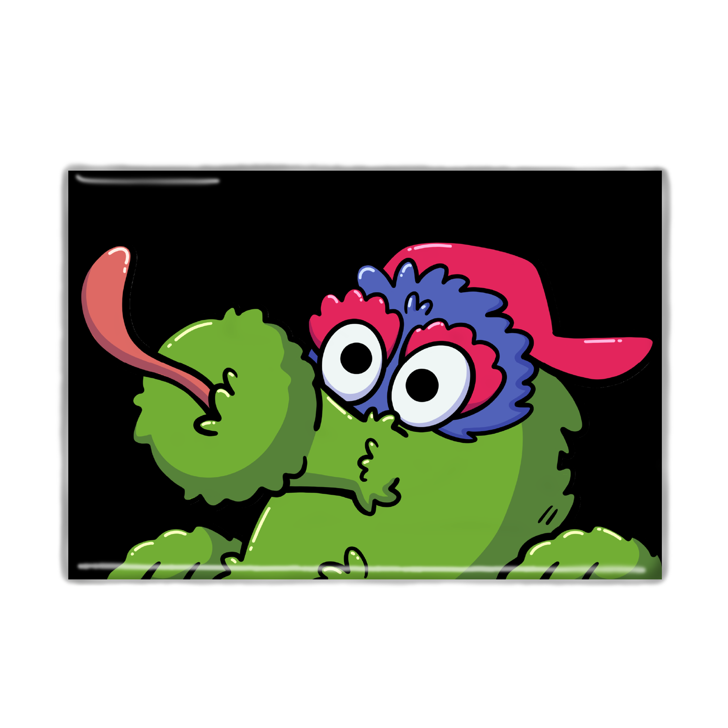 Philly Phanatic Peeker Magnet