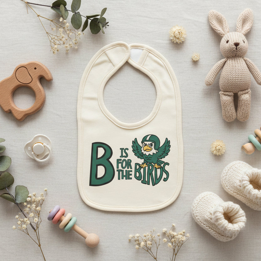Philadelphia Baby Bib - B is for the Birds Infant Bib