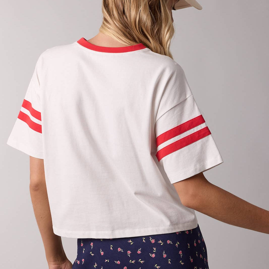 Game Day Boxy Crop Top