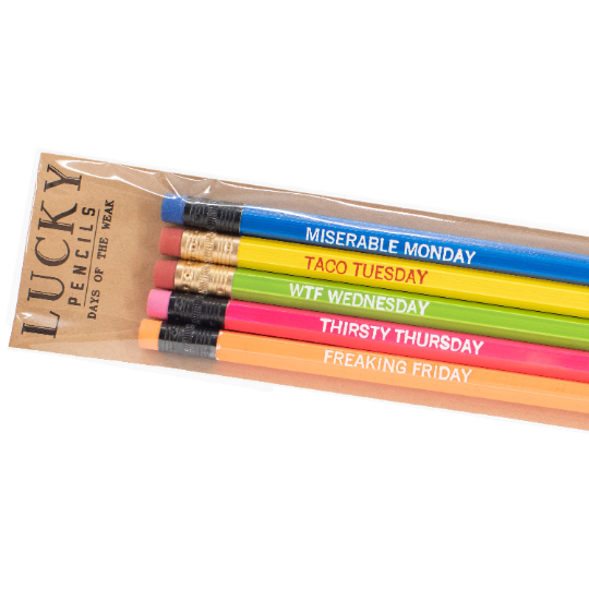 Days of the 'Weak' Pencils