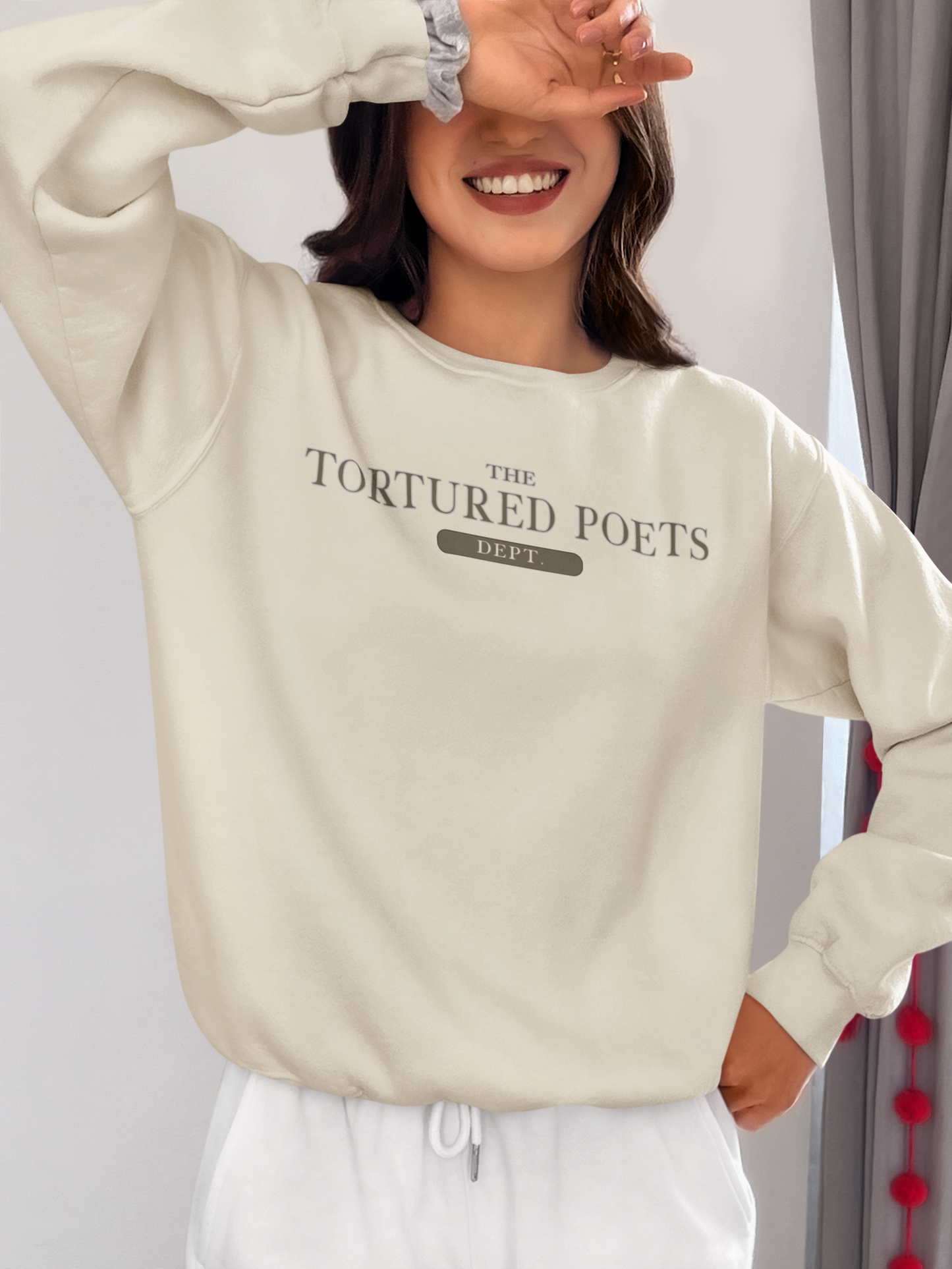Tortured Poets Crewneck Sweatshirt