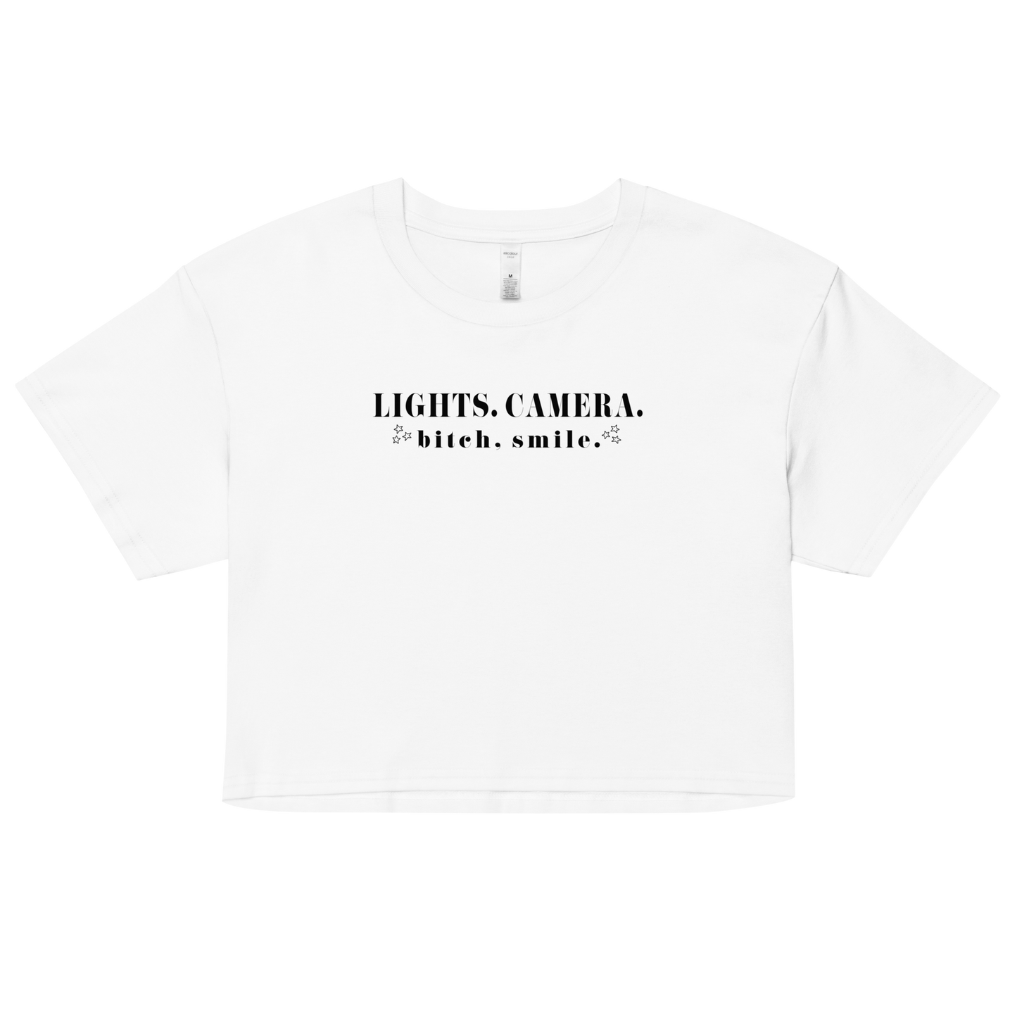 Lights. Camera. Crop Top