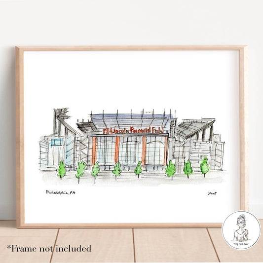 Lincoln Financial Stadium Art Print