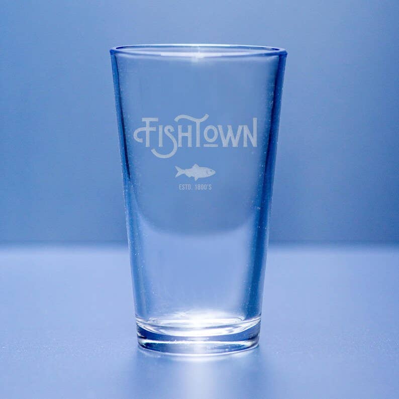 Fishtown Pint Glass