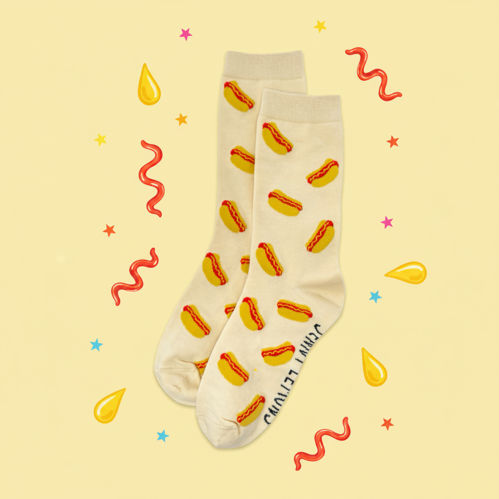 Hot Dog Crew Socks