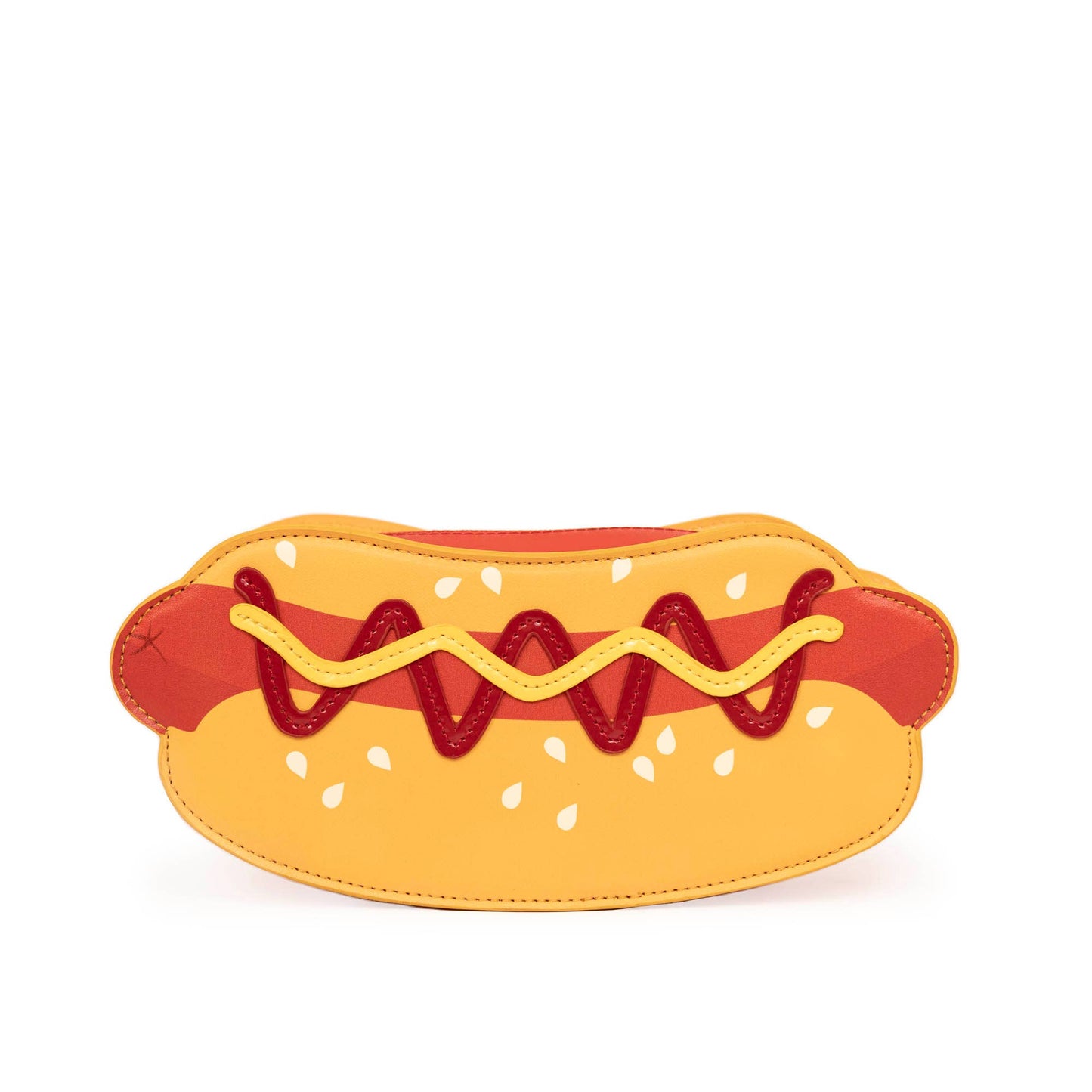 Leather Hot Dog Handbag