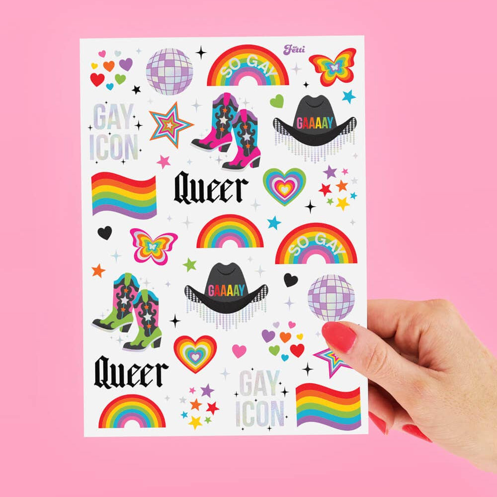 Pride Temporary Tattoos