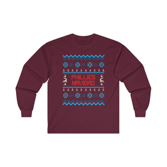 Phillies Navidad Long Sleeve Tee