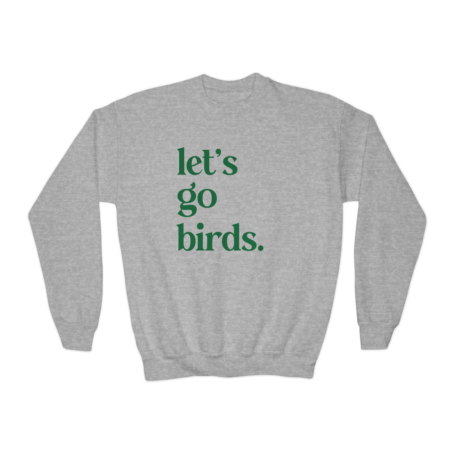 Youth Let's Go Birds Crewneck - Multiple Colors!