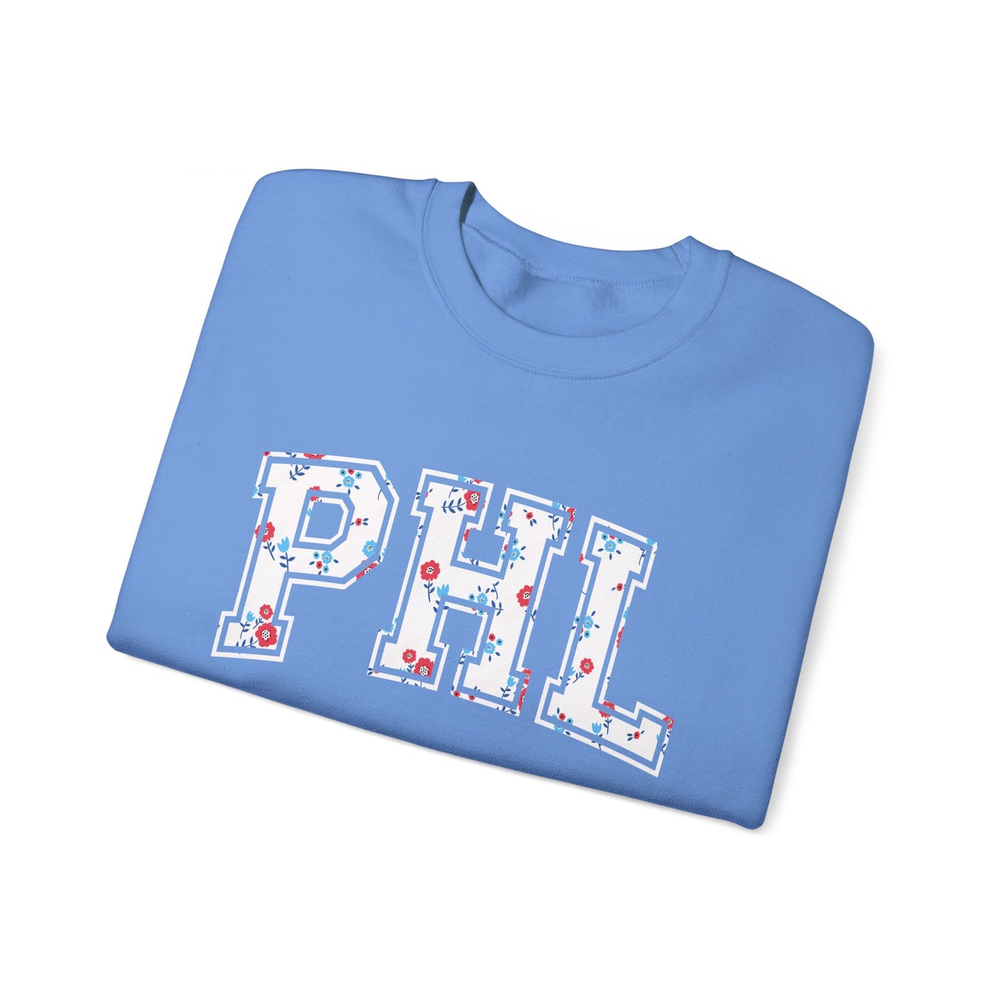 PHL Floral Festive Crewnecks