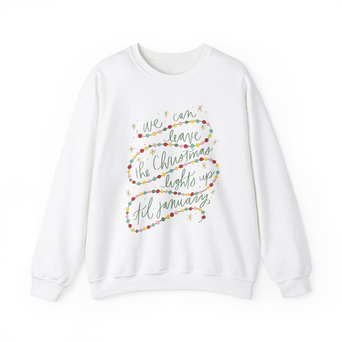 January Lights Crewneck