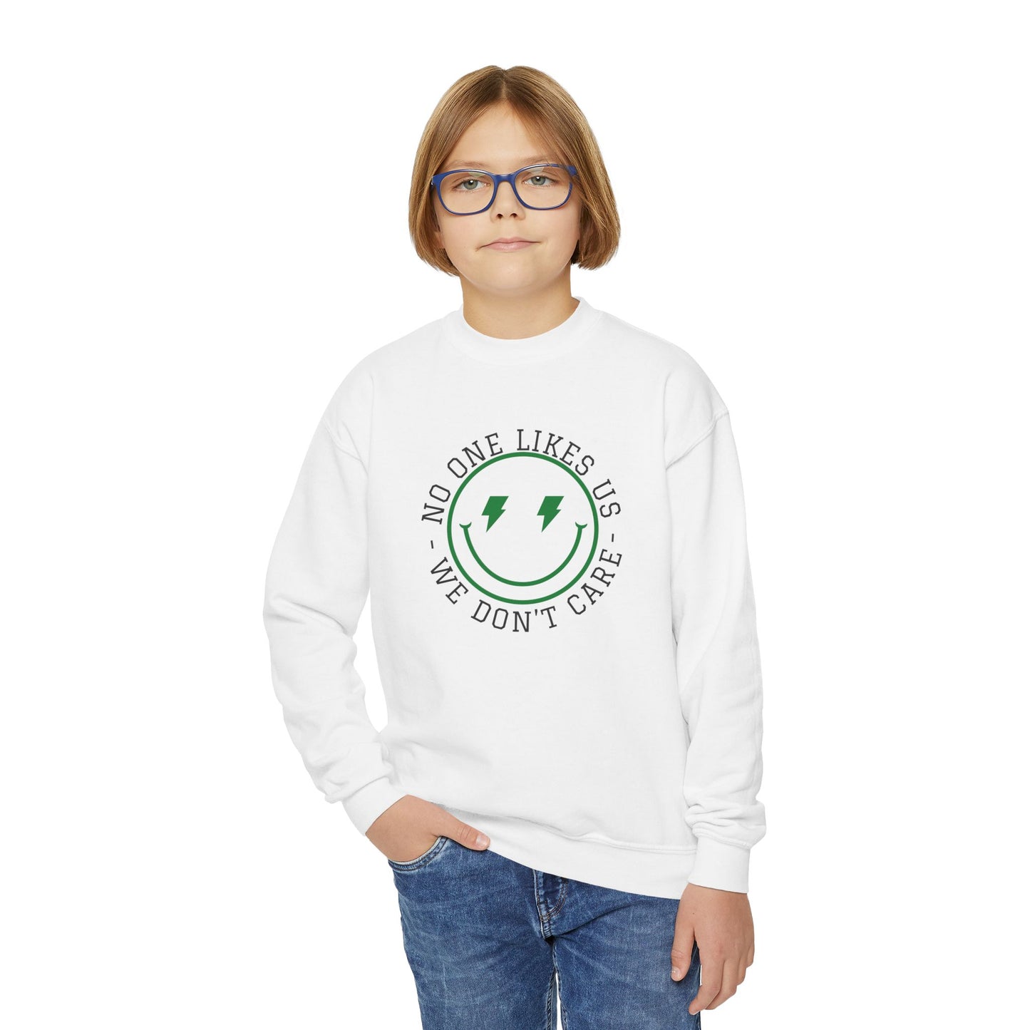 Youth No One Likes Us Crewneck - Multiple Colors!