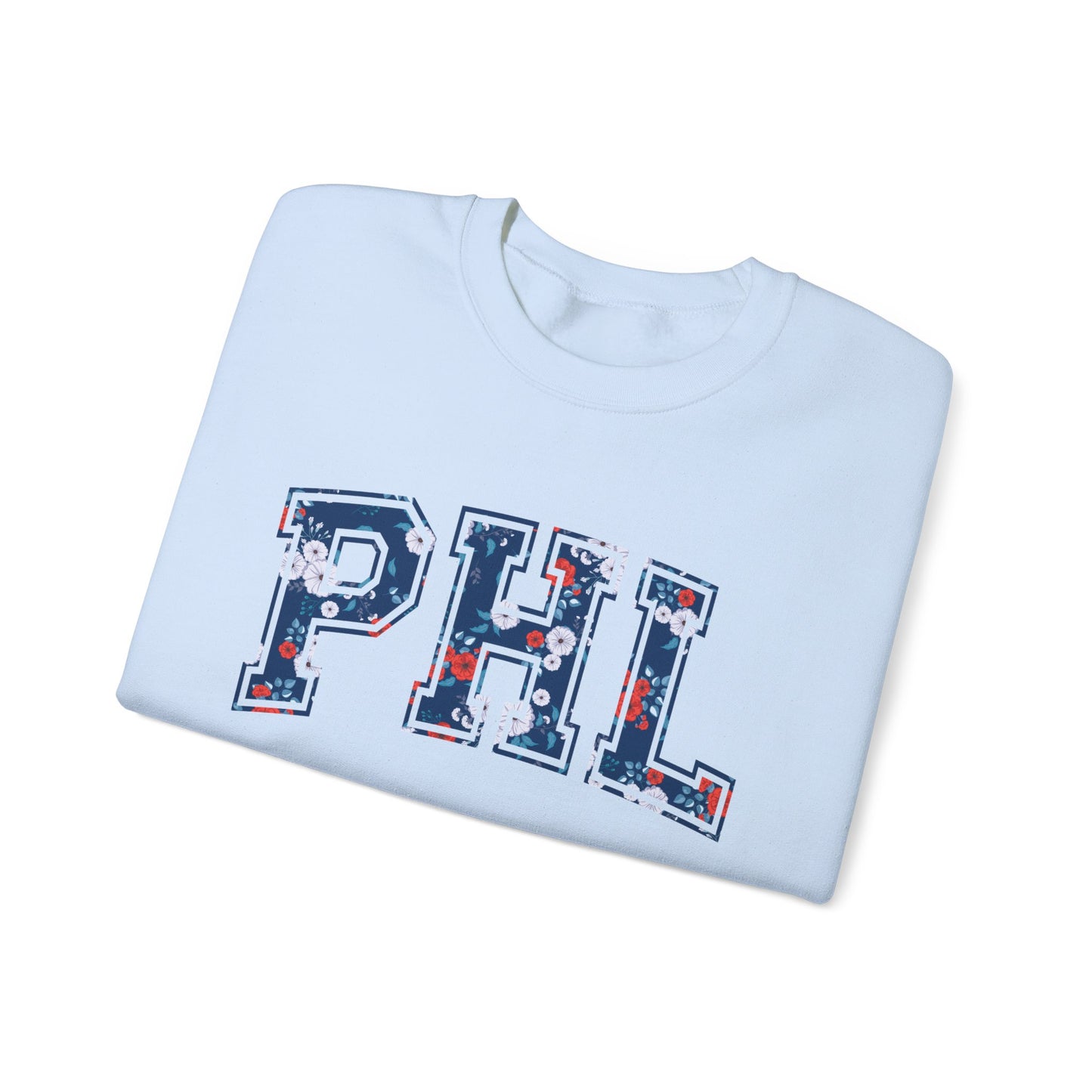 PHL Floral Festive Crewnecks