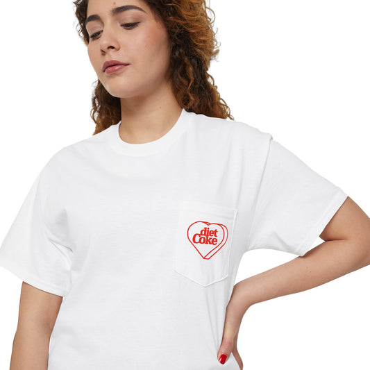 Diet Coke Heart Pocket Tee