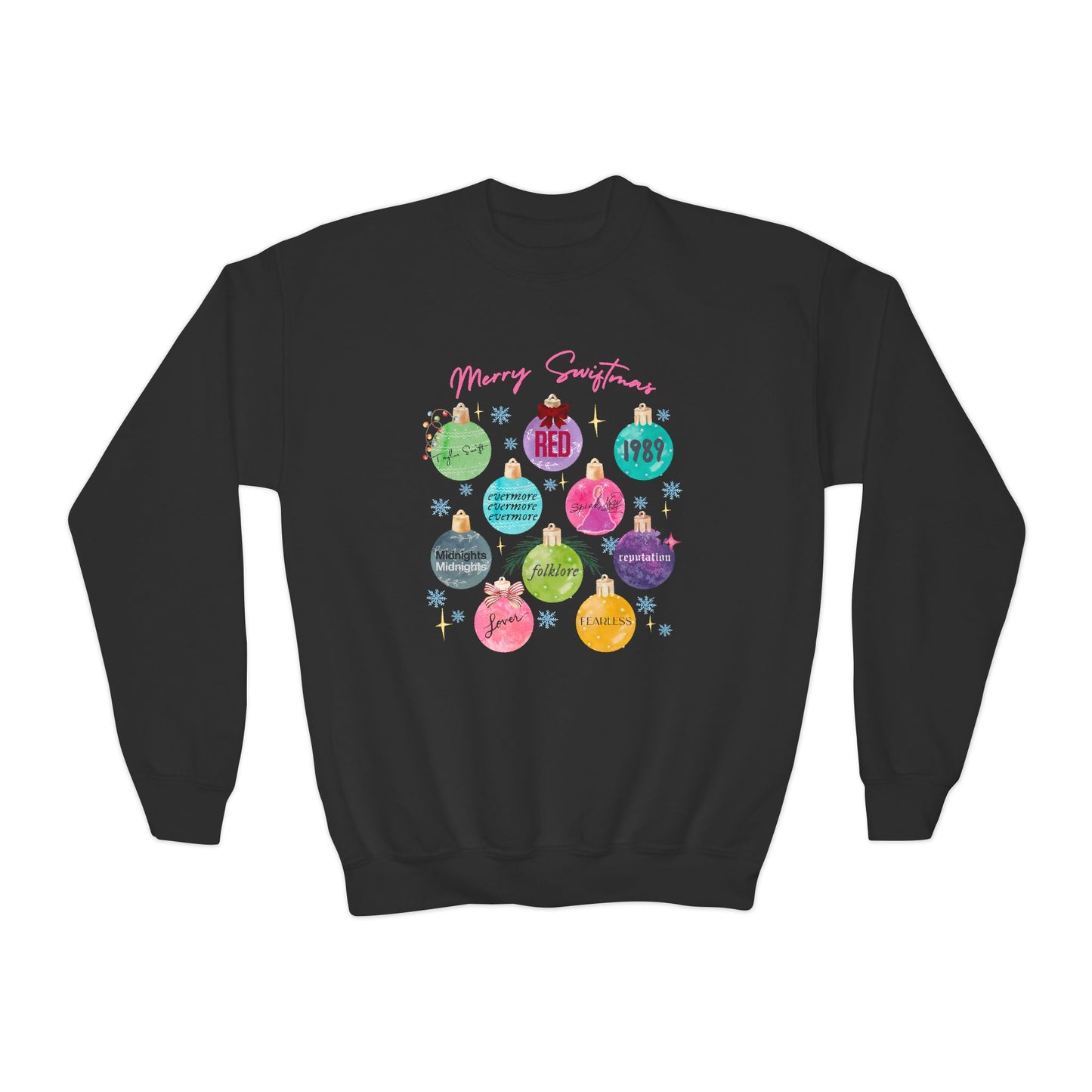 Youth Swiftmas Ornament Crewneck