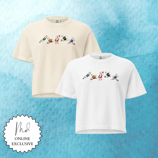 Philly Geese Crop Top