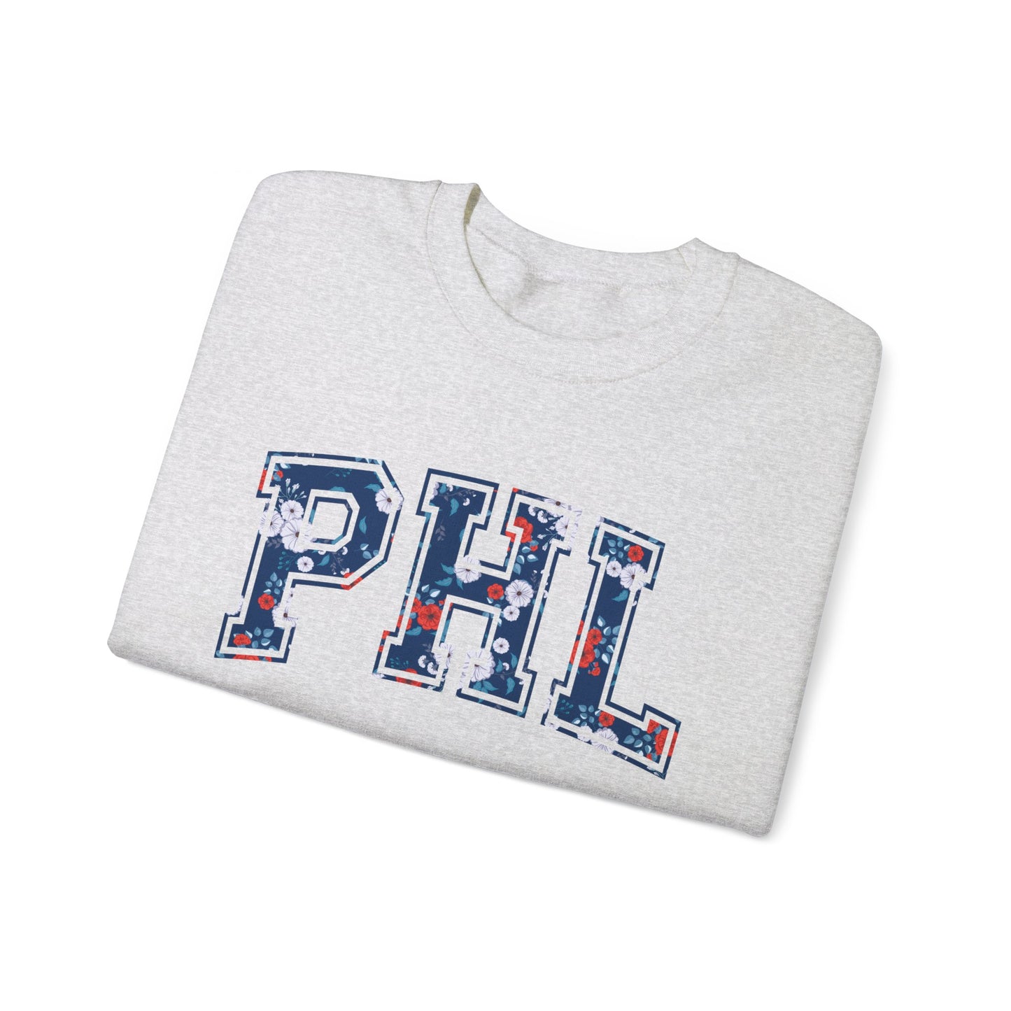 PHL Floral Festive Crewnecks