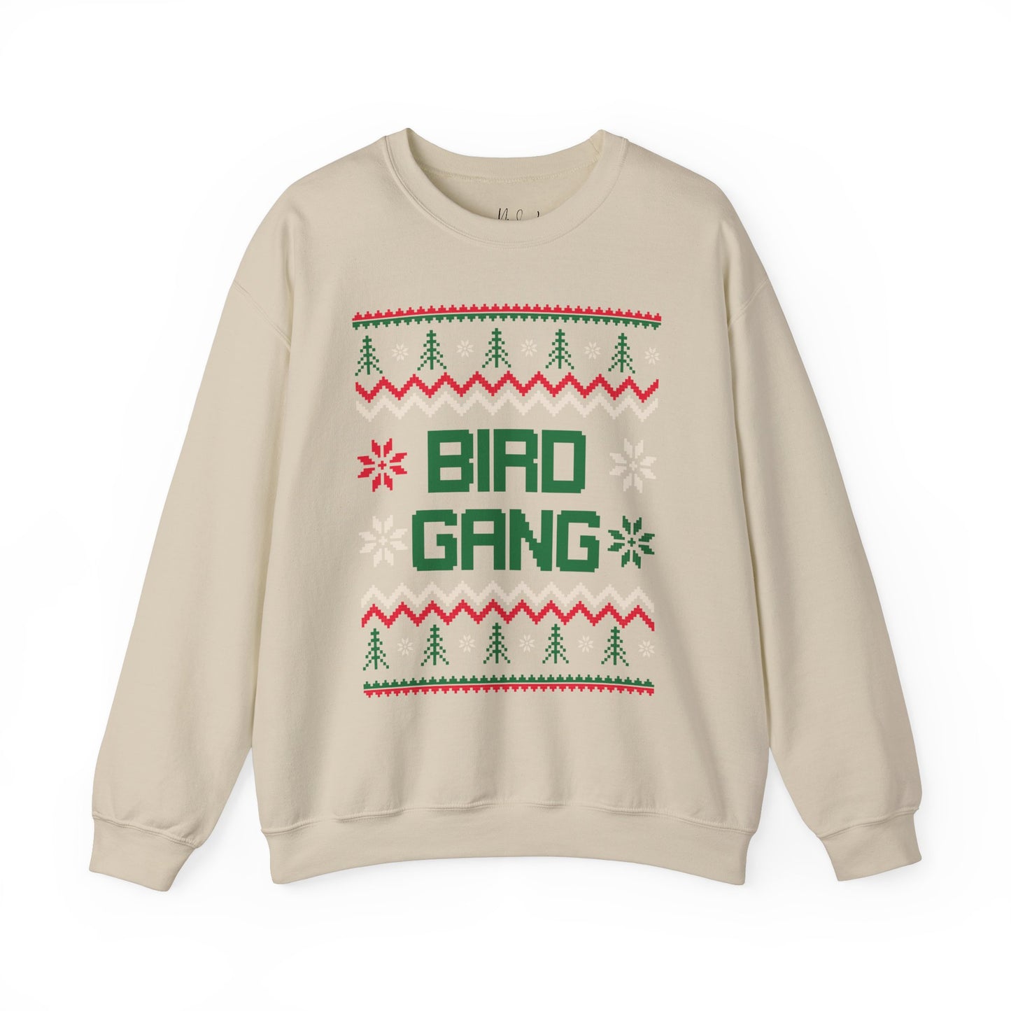 Bird Gang Ugly Sweater Crewneck