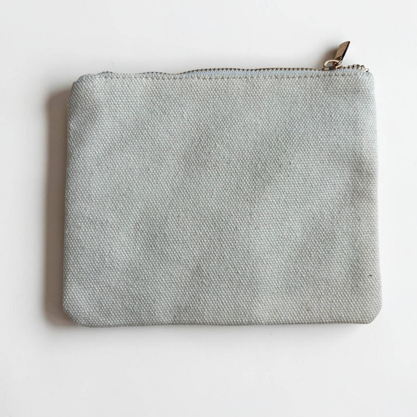 Pretzel Embroidery Zipper Pouch