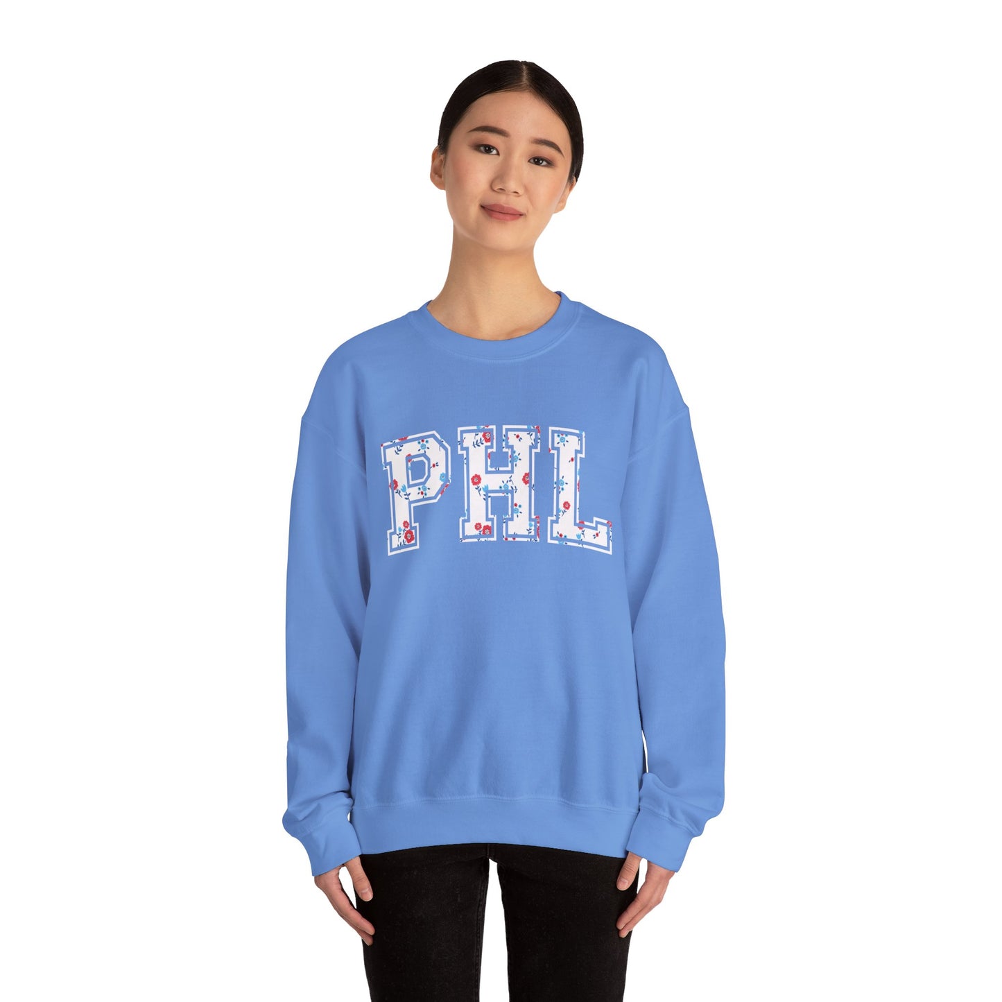 PHL Floral Festive Crewnecks