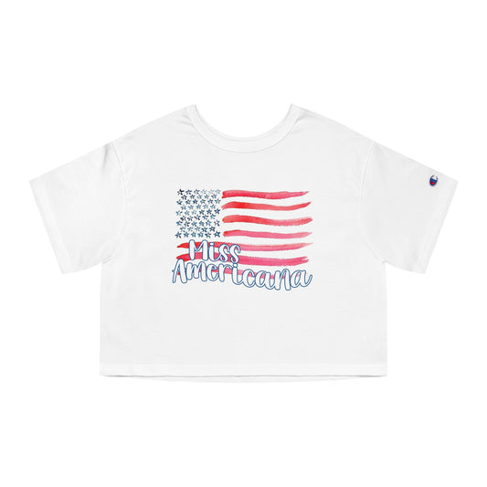 Miss Americana Cropped T-Shirt