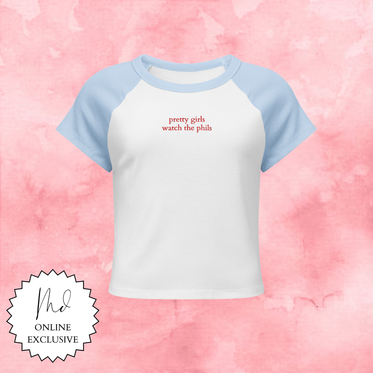 Pretty Girls Phils Baby Tee