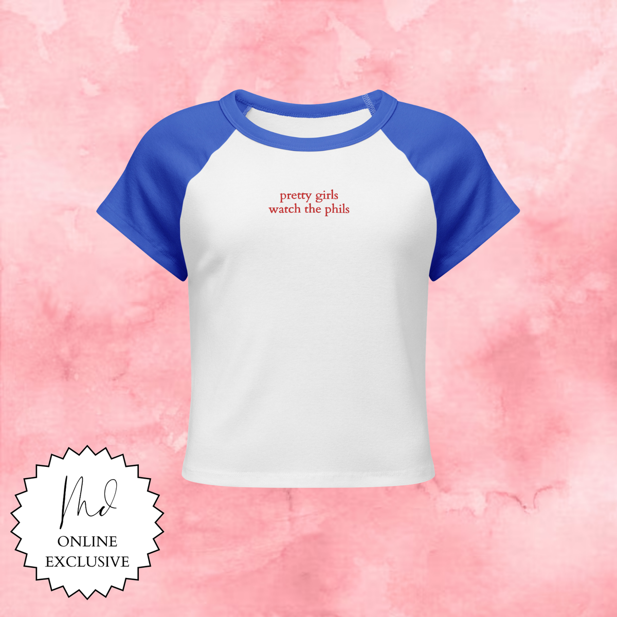 Pretty Girls Phils Baby Tee