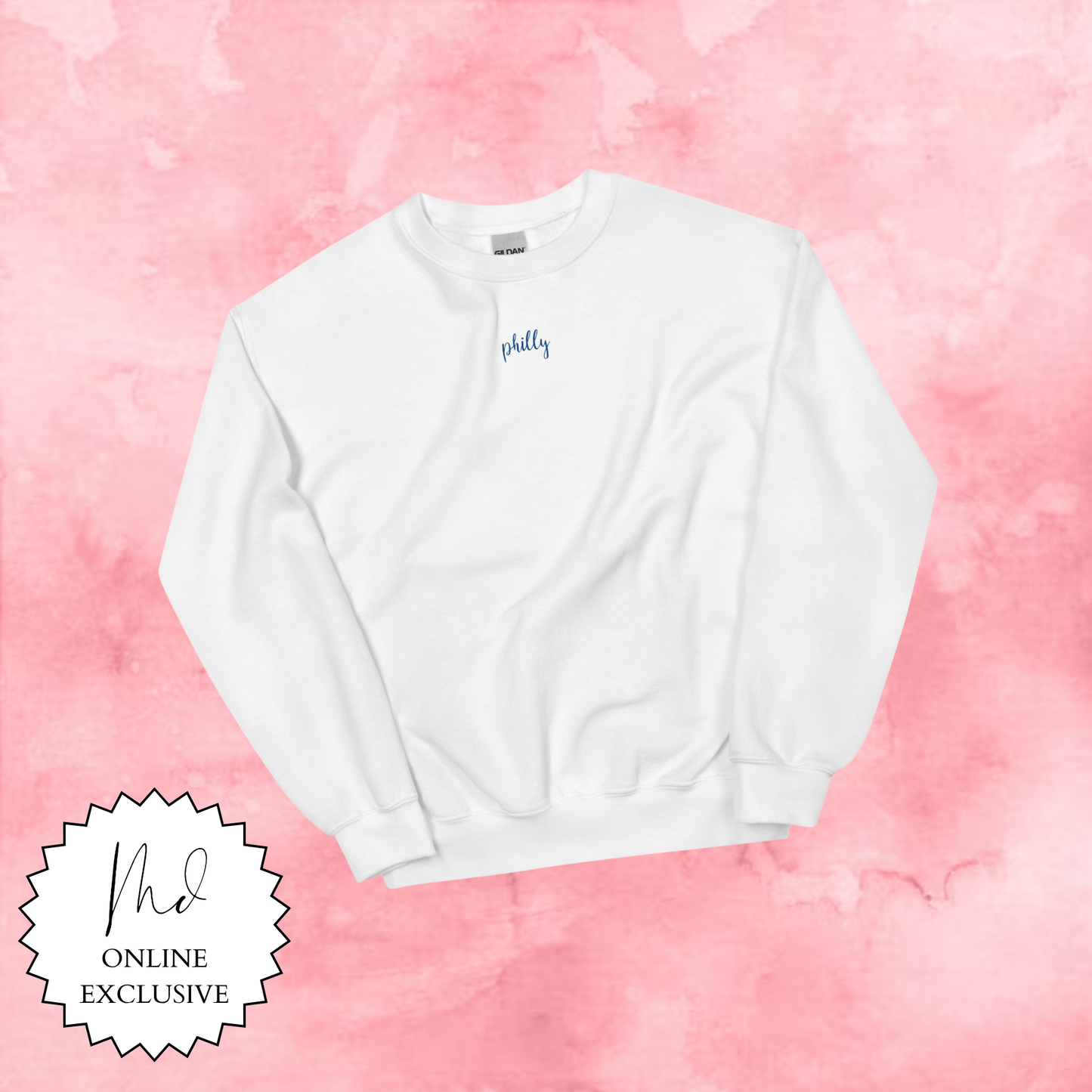 Philly Embroidered Crewneck