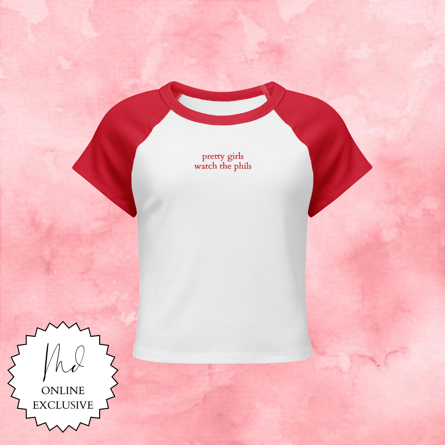 Pretty Girls Phils Baby Tee