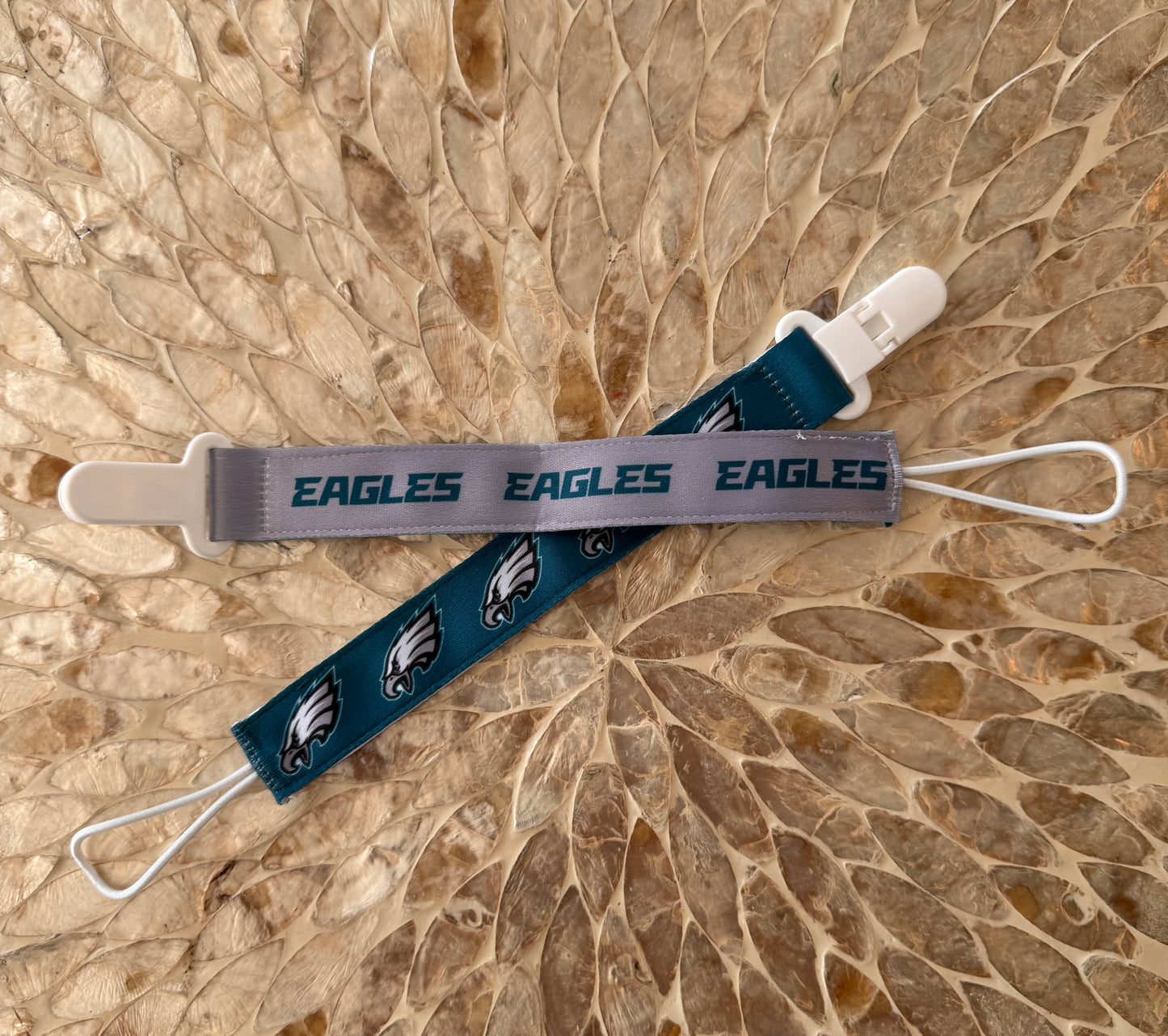 Eagles Pacifier Strap