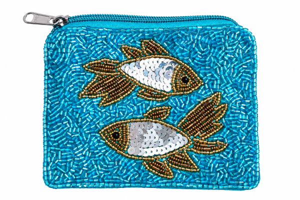 Two Fish Coin Purse