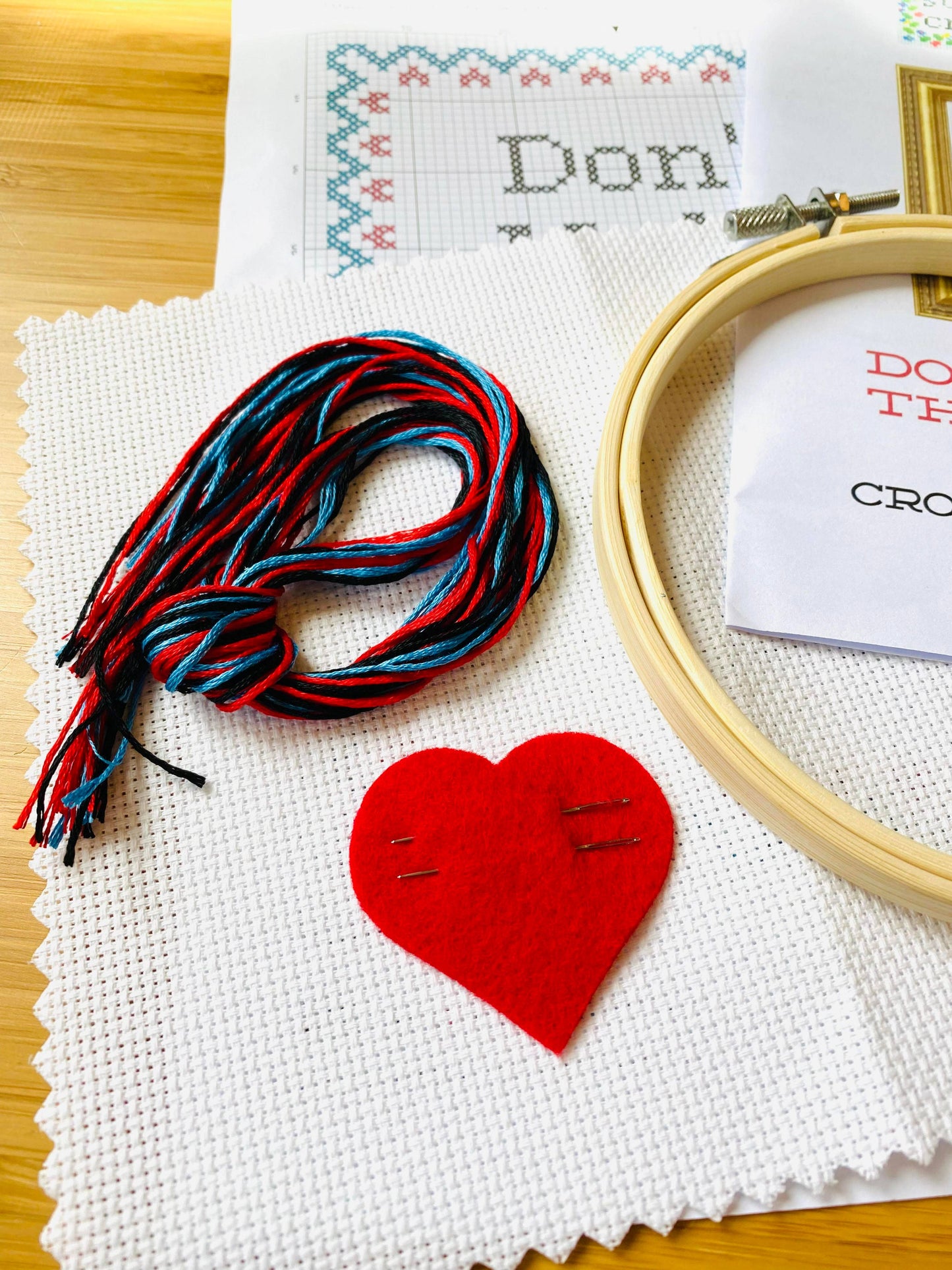 Did you take your meds? Deluxe Cross Stitch Kit