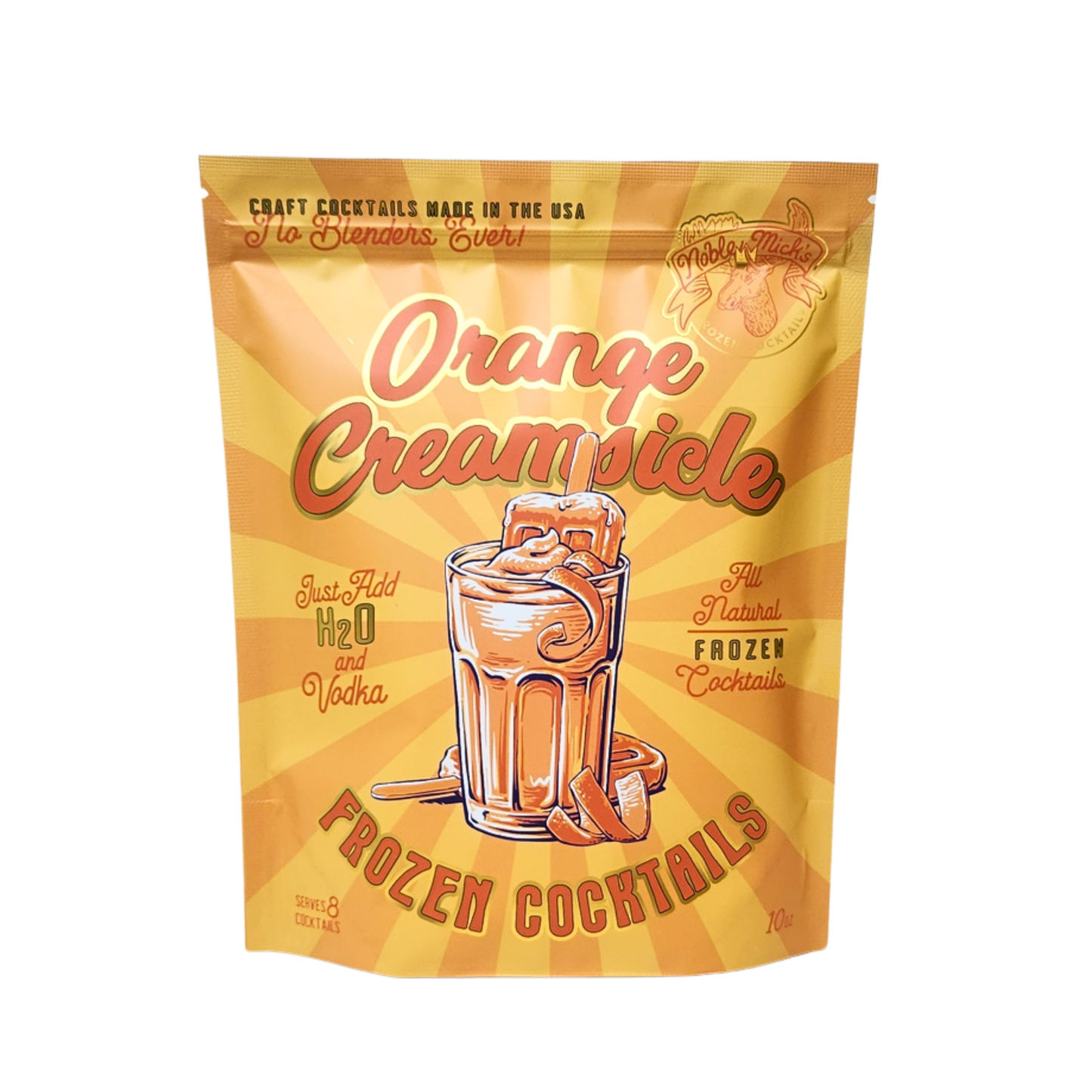 Orange Creamsicle Frozen Cocktail