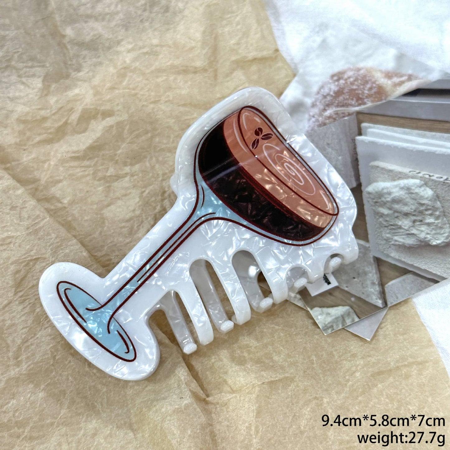 Espresso Martini Claw Clip