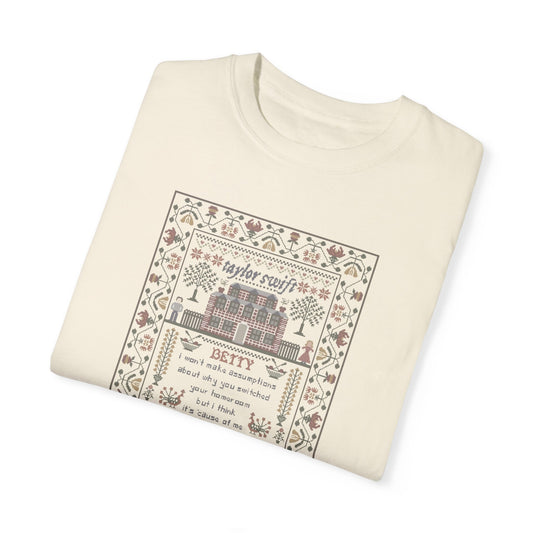 Cross Stitch Comfort Colors Tee