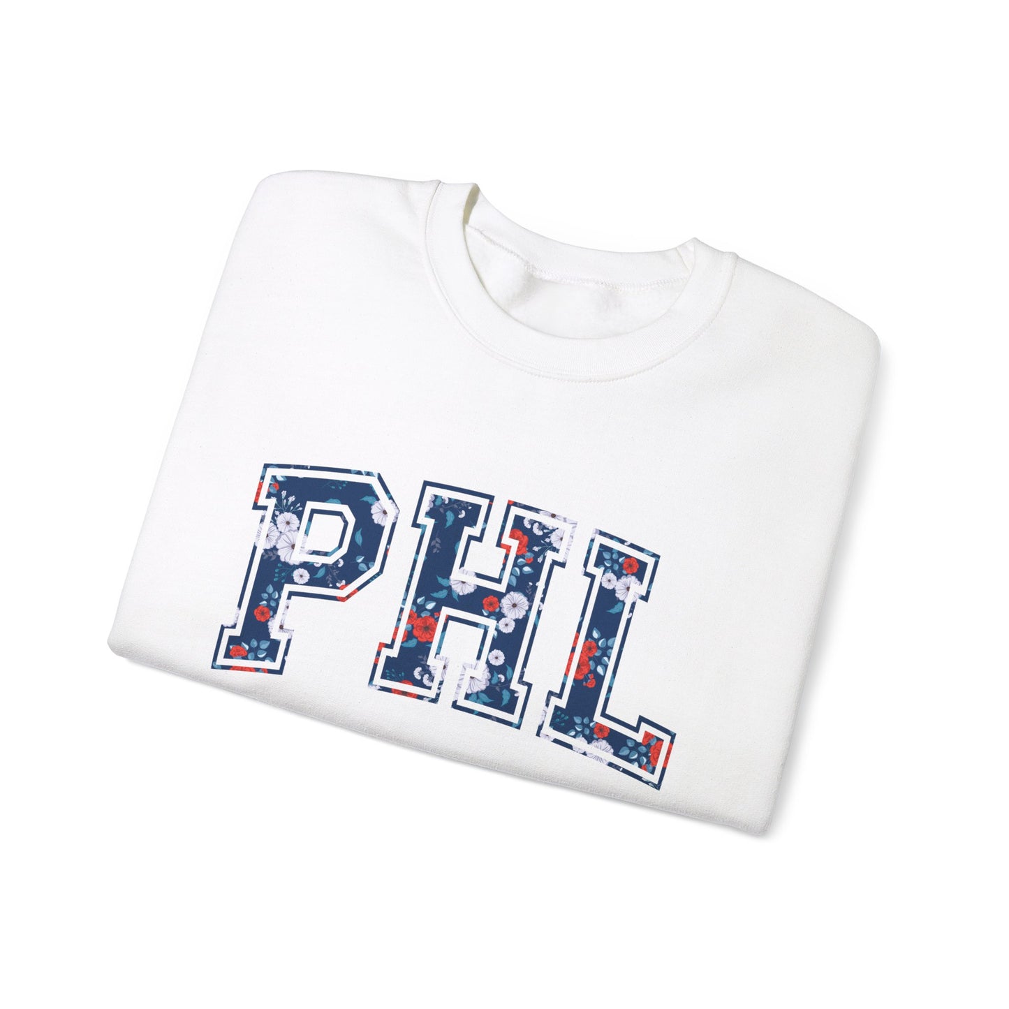 PHL Floral Festive Crewnecks