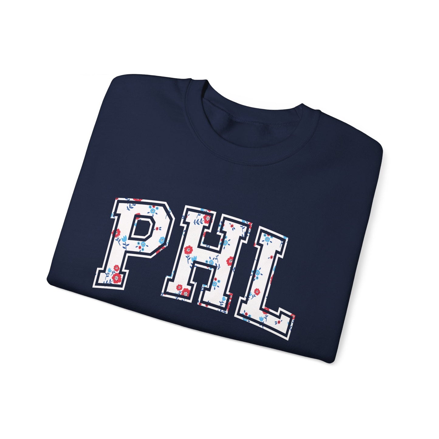 PHL Floral Festive Crewnecks