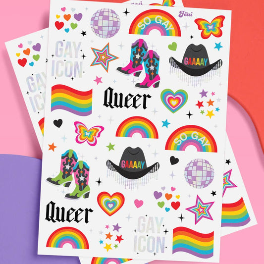 Pride Temporary Tattoos