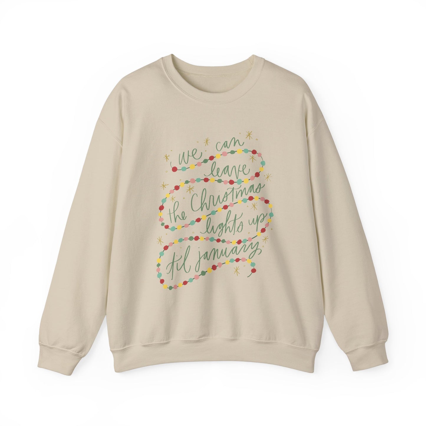 January Lights Crewneck