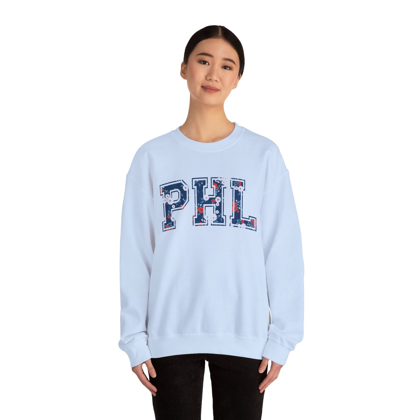 PHL Floral Festive Crewnecks