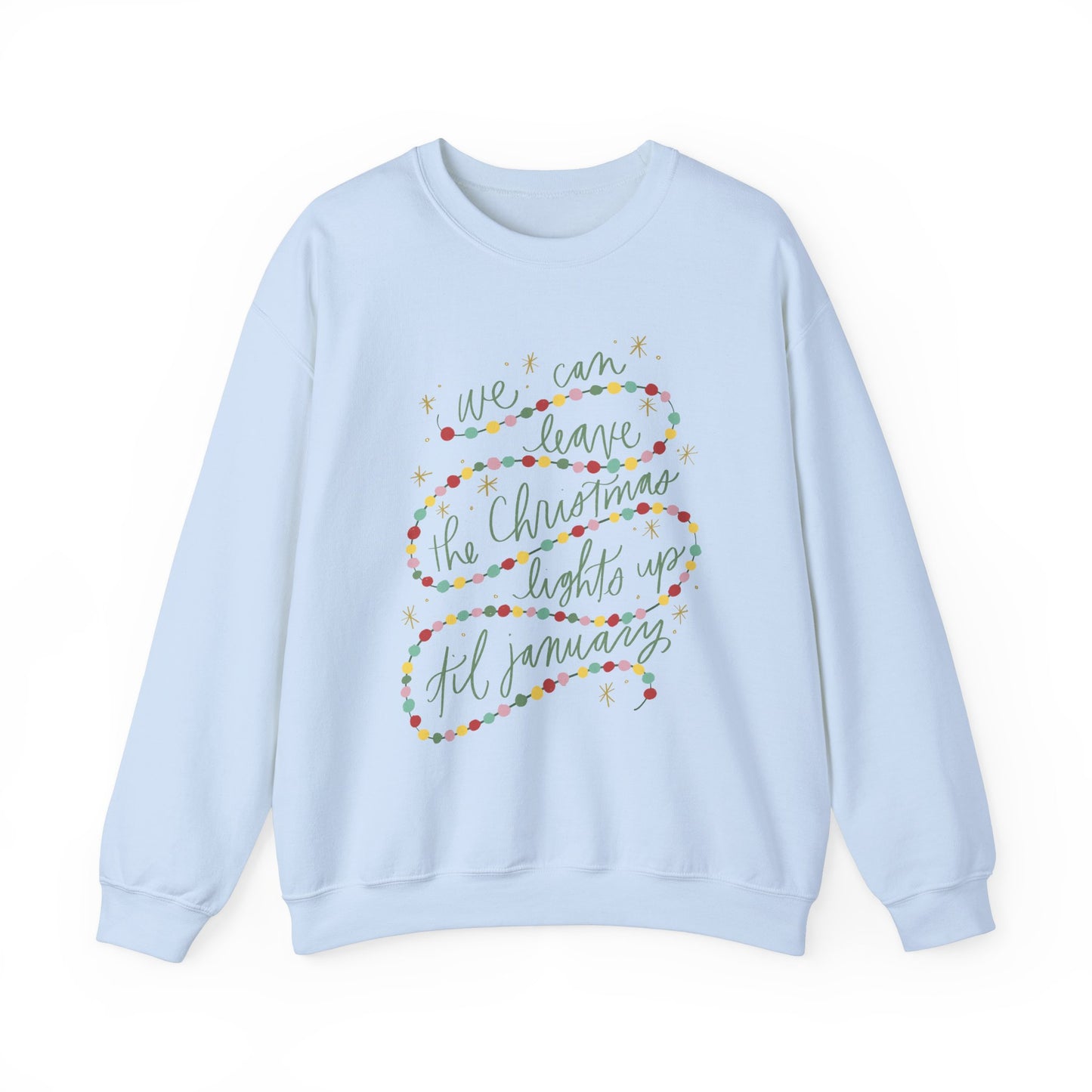 January Lights Crewneck