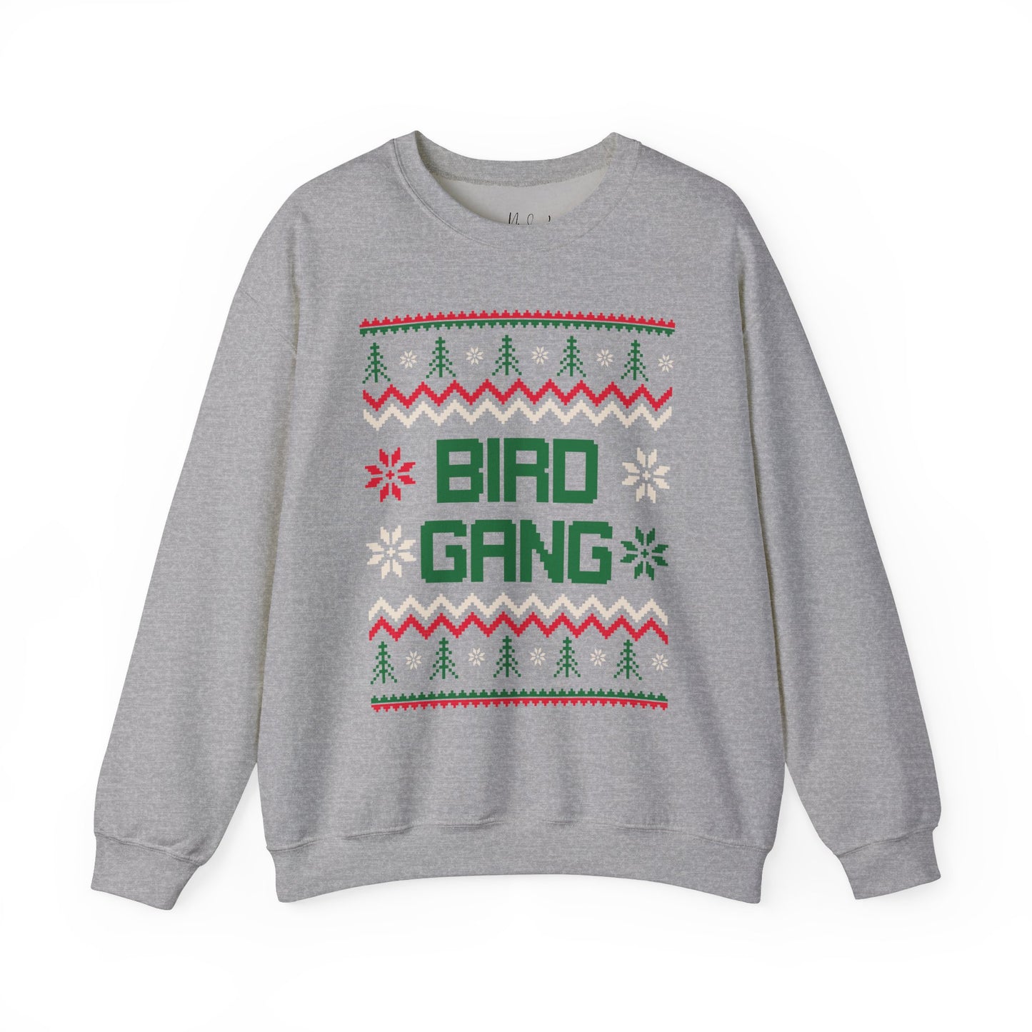 Bird Gang Ugly Sweater Crewneck