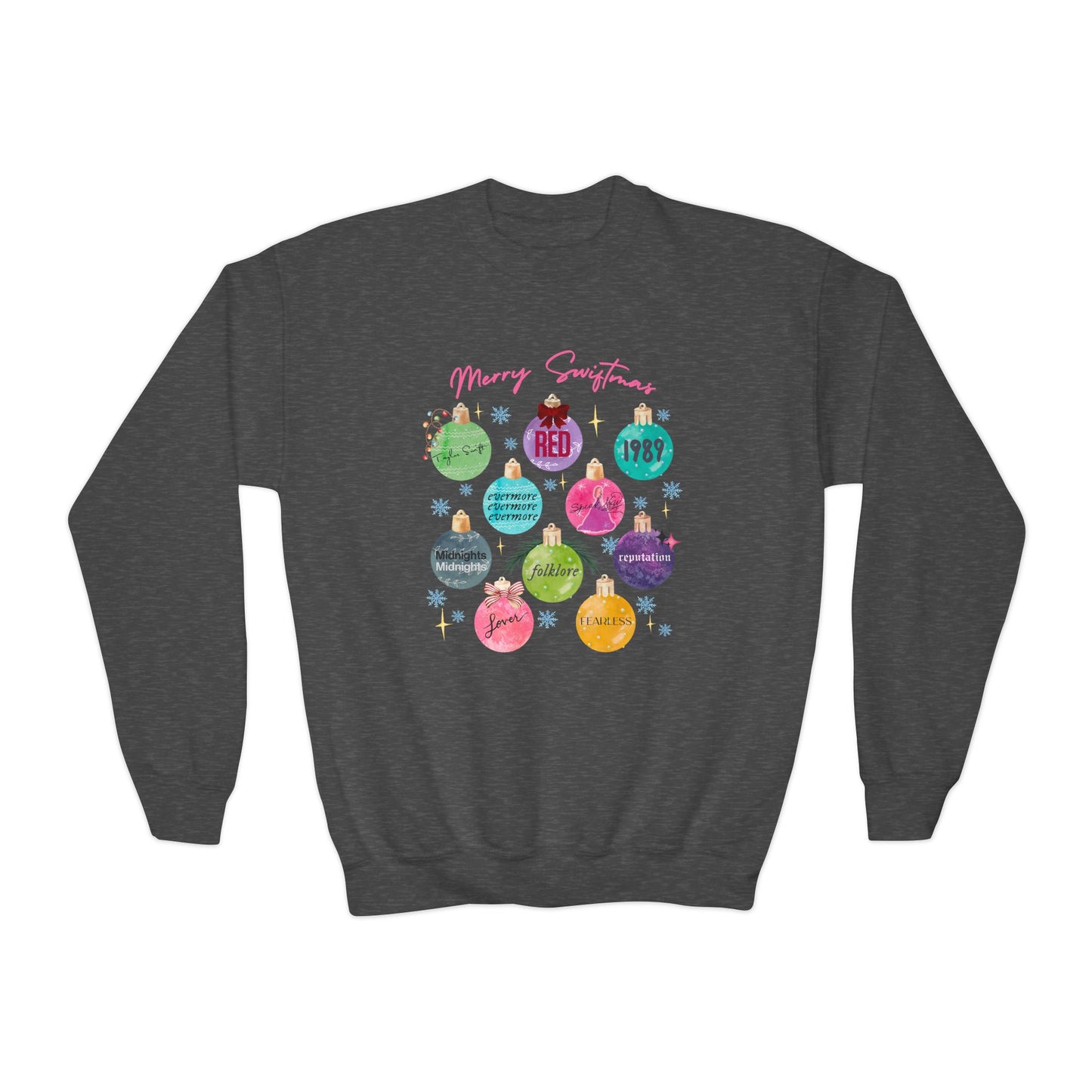 Youth Swiftmas Ornament Crewneck