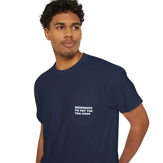 Pet TSA Dogs Pocket Tee