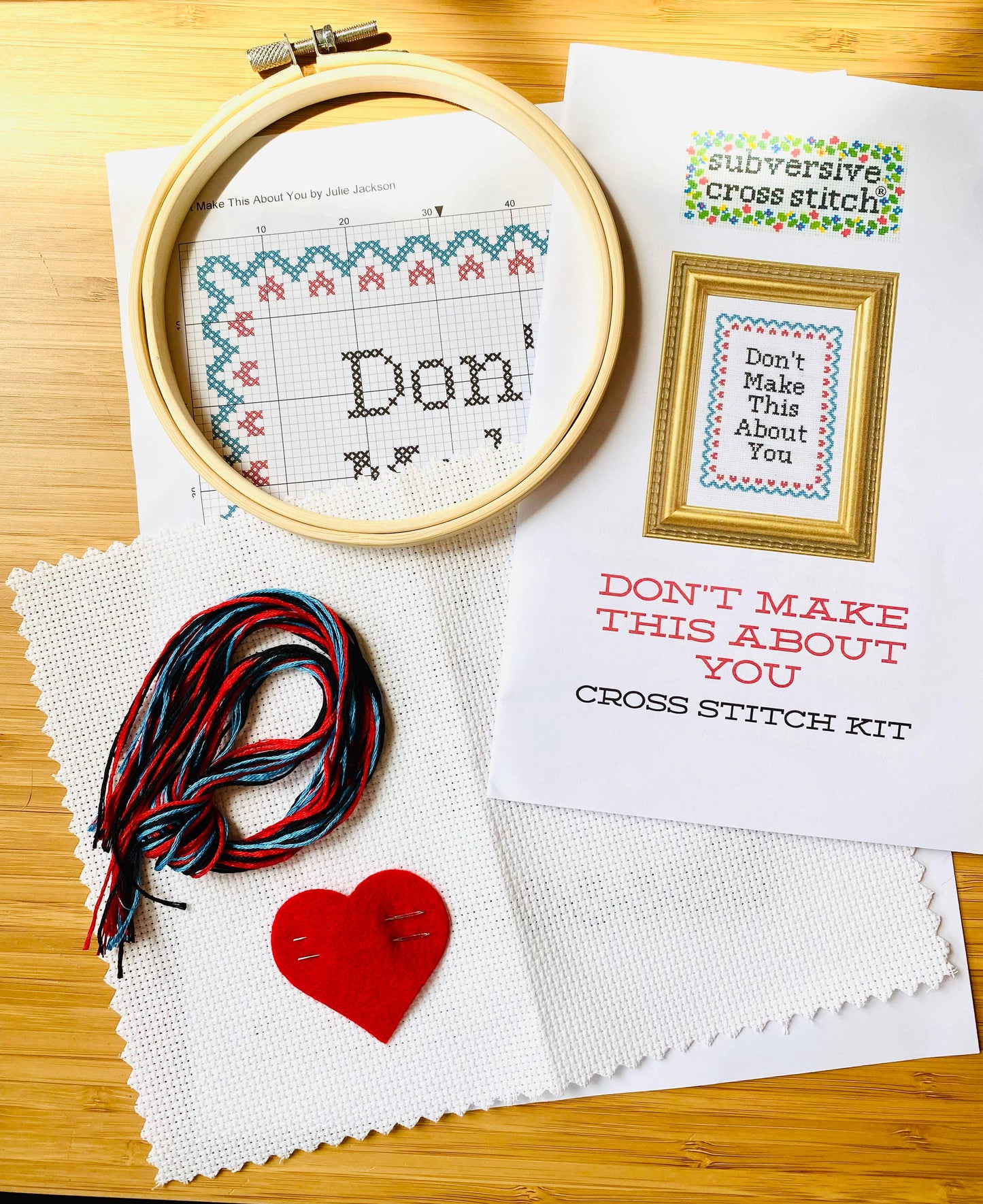 Wash Your F*cking Hands Cross Stitch Kit